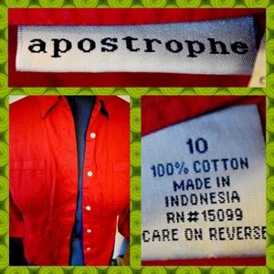 Very Red Light Jacket